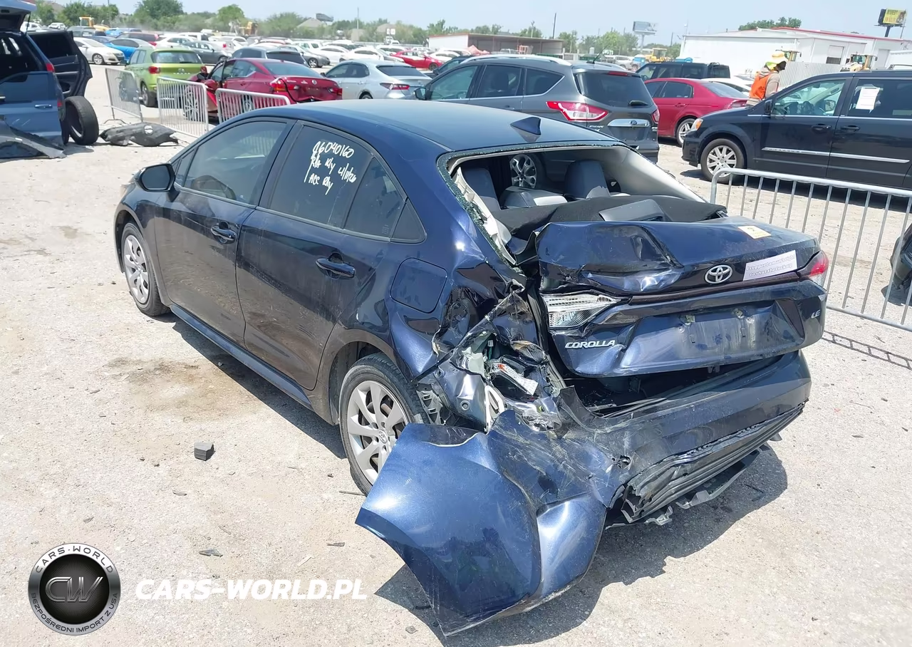 2021 Toyota Corolla Le VIN:JTDEPMAE5MJ150334 - 3