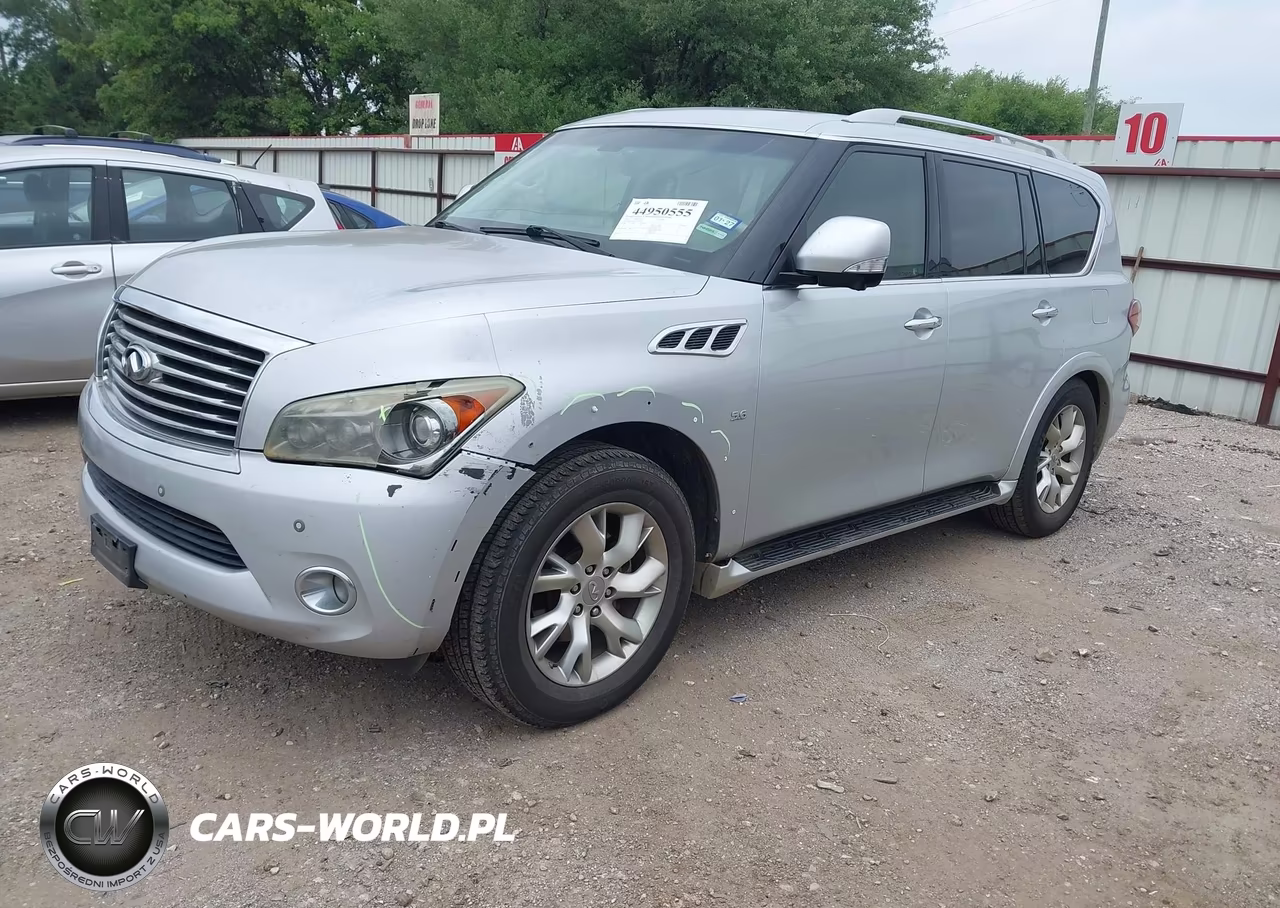 2014 Infiniti Qx80 VIN:JN8AZ2NF3E9555793 - 2