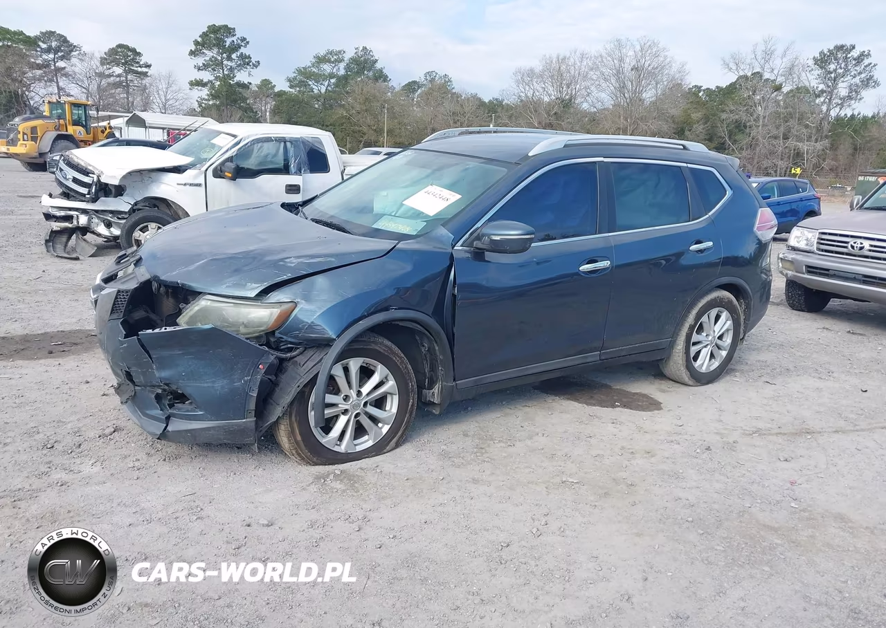 2014 Nissan Rogue Sv VIN:5N1AT2MT9EC838850 - 2