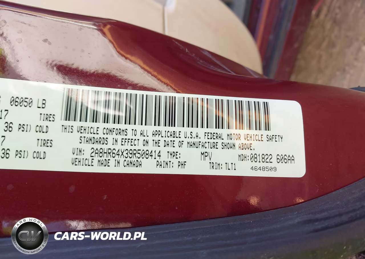 2009 Chrysler Town & Country Limited VIN:2A8HR64X39R508414 - 9