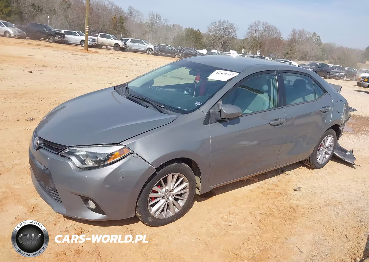 2014 Toyota Corolla Le Plus VIN:5YFBURHE8EP001573 - 2