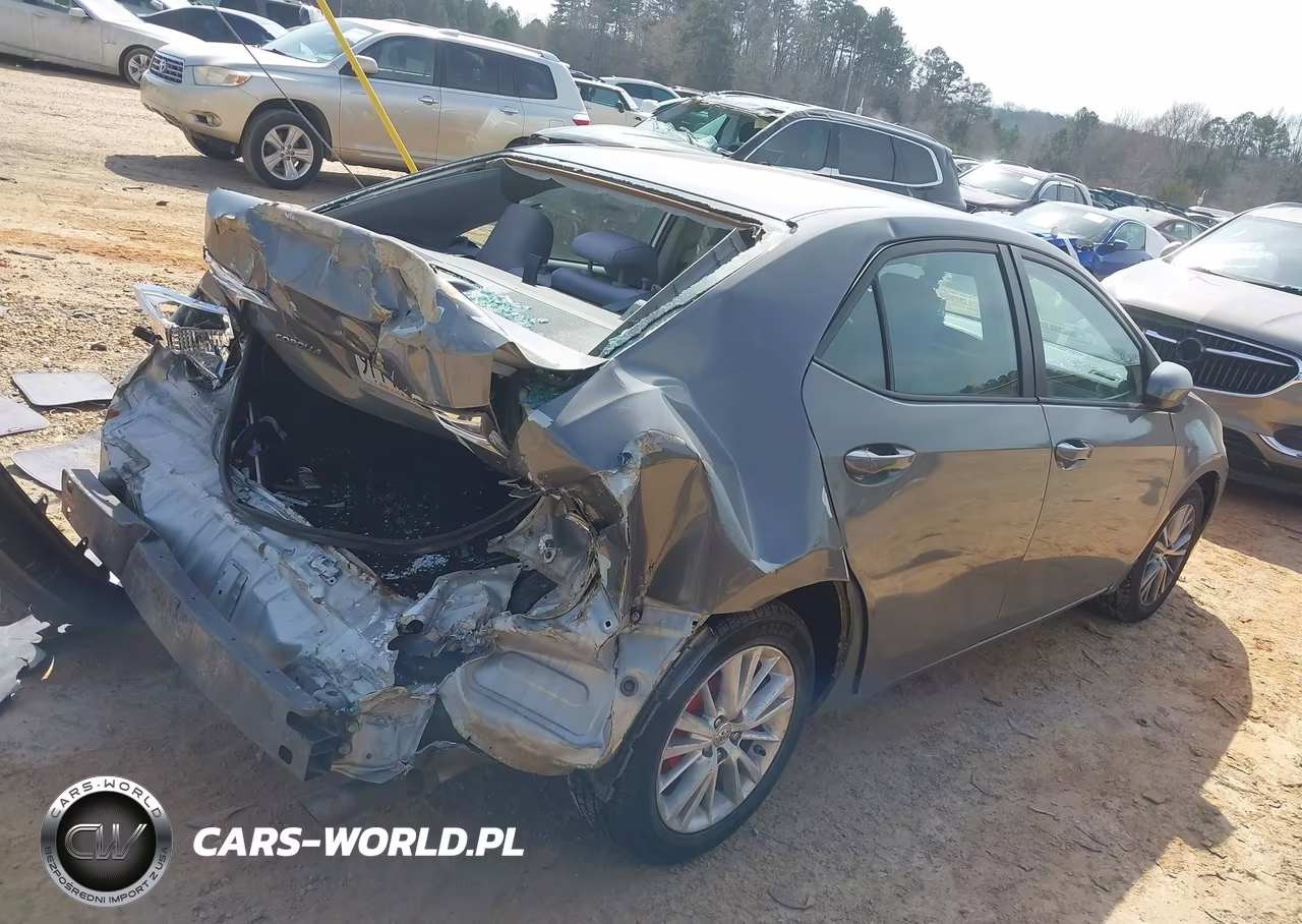 2014 Toyota Corolla Le Plus VIN:5YFBURHE8EP001573 - 4