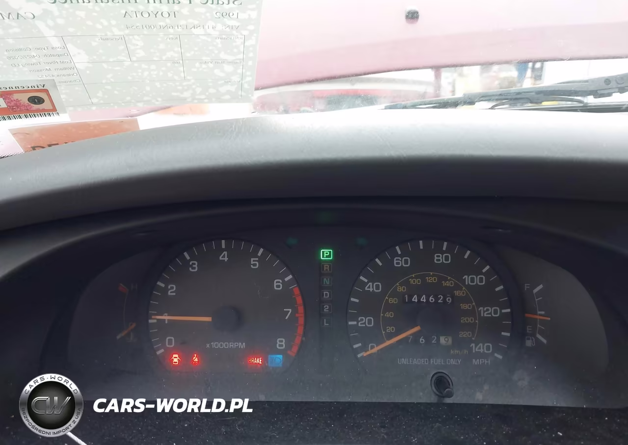 1992 Toyota Camry Le VIN:4T1SK12E6NU001554 - 7