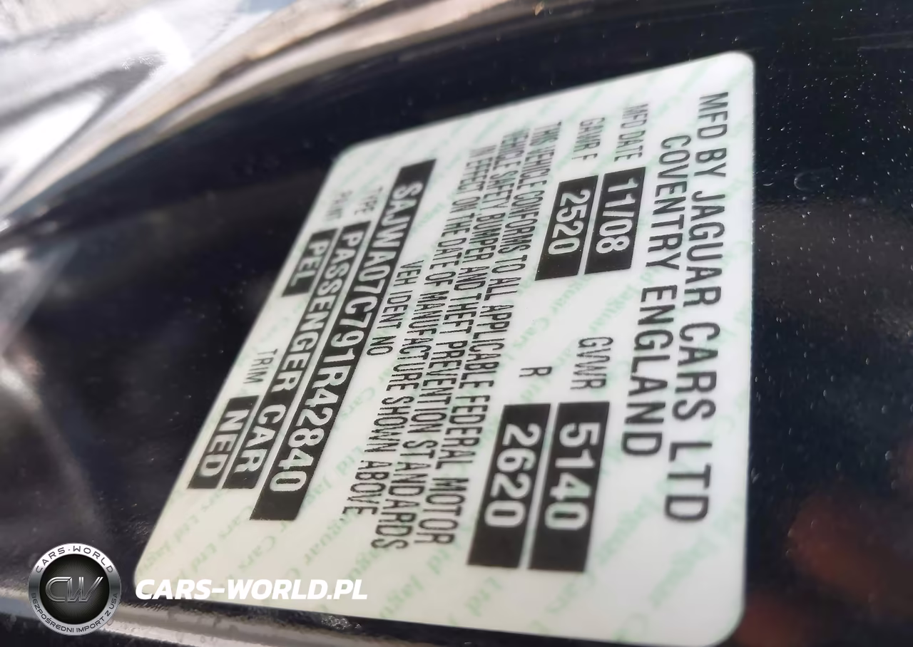 2009 Jaguar Xf Supercharged VIN:SAJWA07C791R42840 - 9
