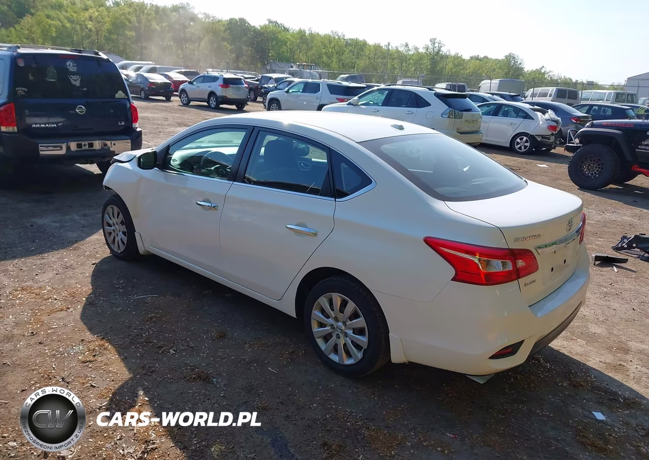 2017 Nissan Sentra Sv VIN:3N1AB7AP1HL714823 - 3