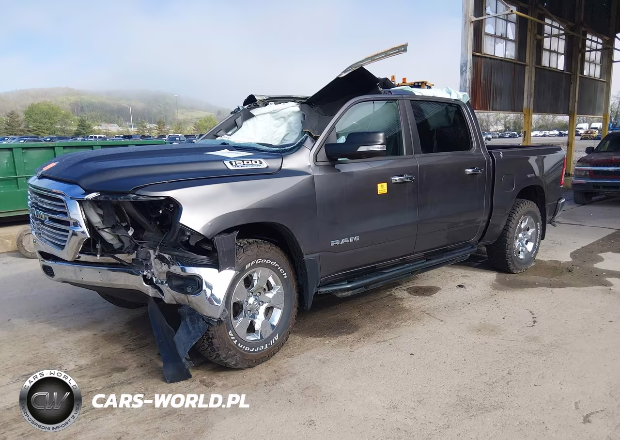 2021 Ram 1500 Big Horn 4X4 5'7 Box VIN:1C6SRFFTXMN759743 - 2