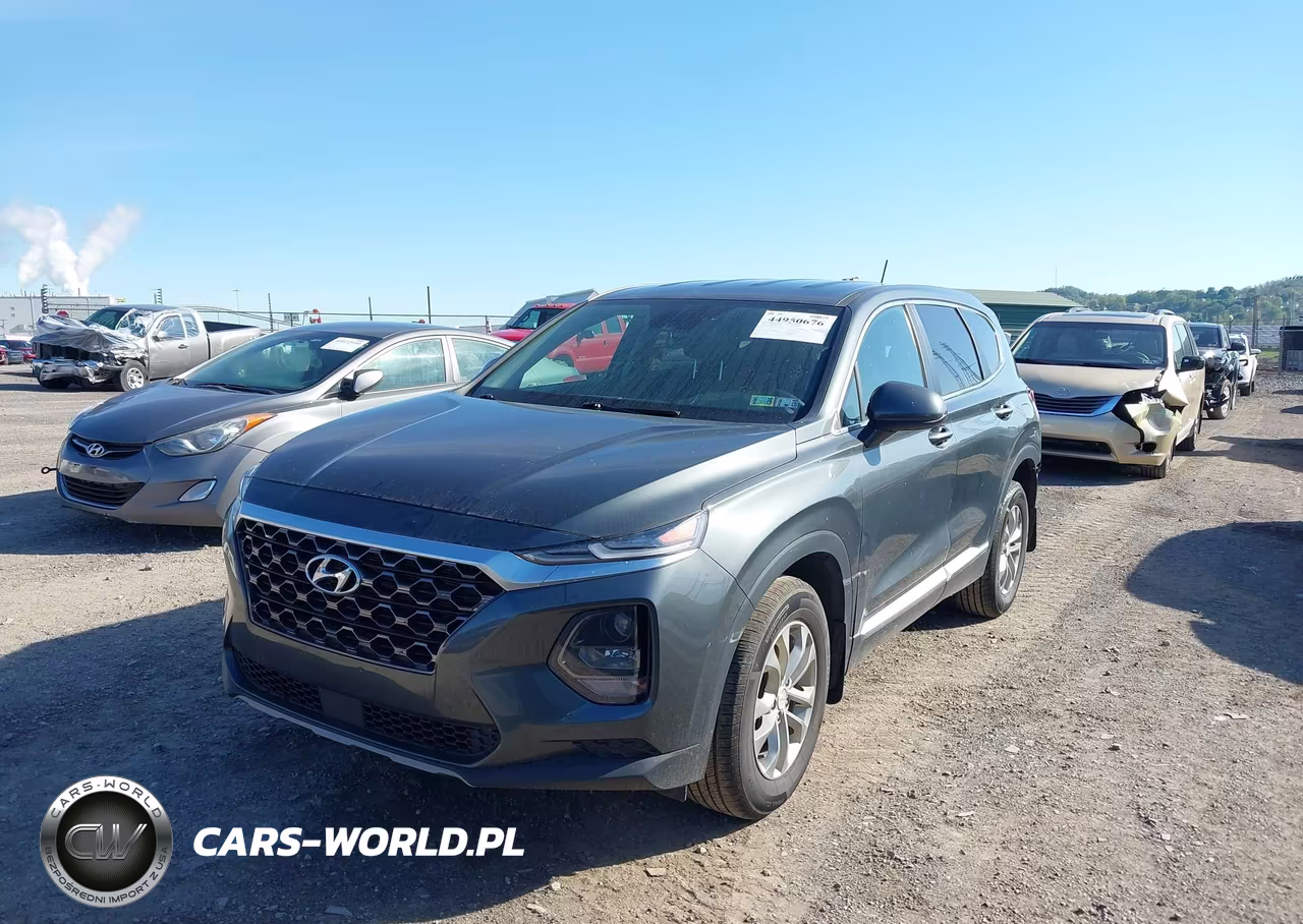 2020 Hyundai Santa Fe Se VIN:5NMS2CAD7LH239698 - 2