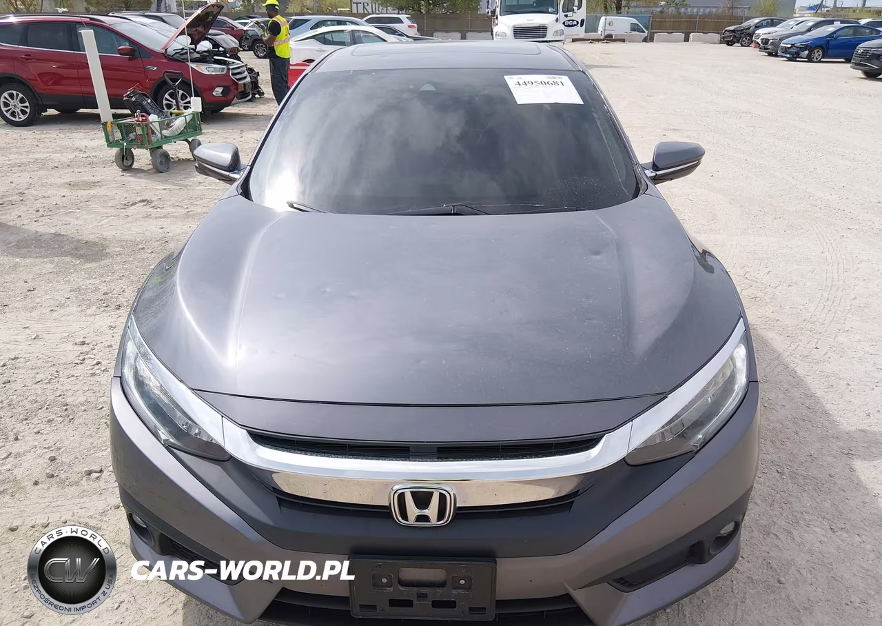 2017 Honda Civic Touring VIN:19XFC1F93HE025989 - 12
