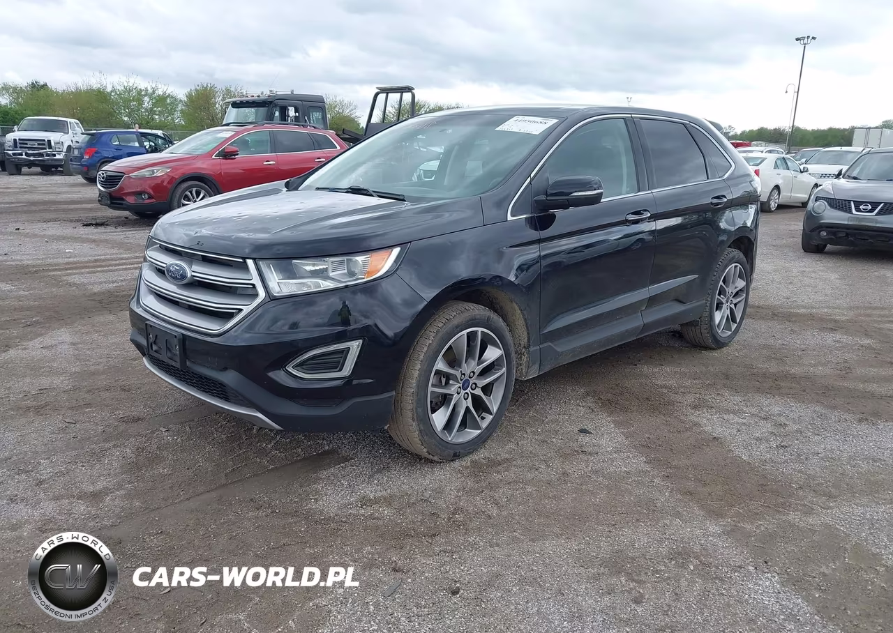2016 Ford Edge Titanium VIN:2FMPK4K96GBB66183 - 2