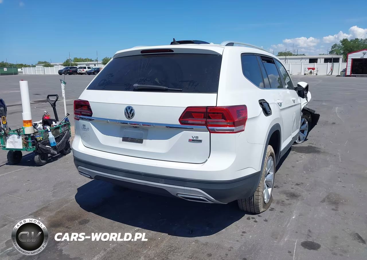 2019 Volkswagen Atlas 3.6L V6 Se W-Technology VIN:1V2UR2CA6KC558801 - 4