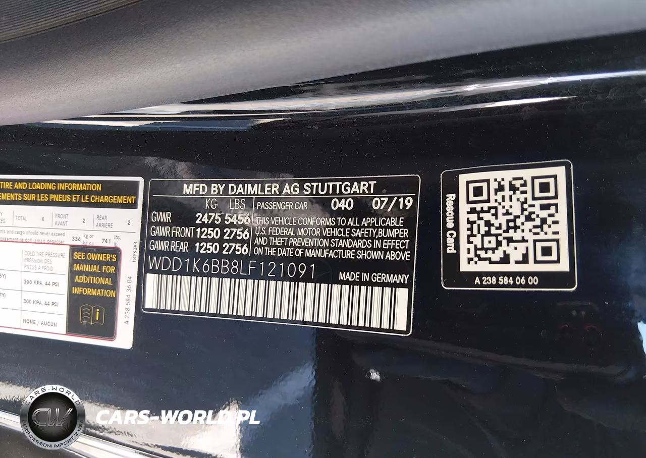 2020 Mercedes-Benz Amg E 53 4Matic VIN:WDD1K6BB8LF121091 - 9