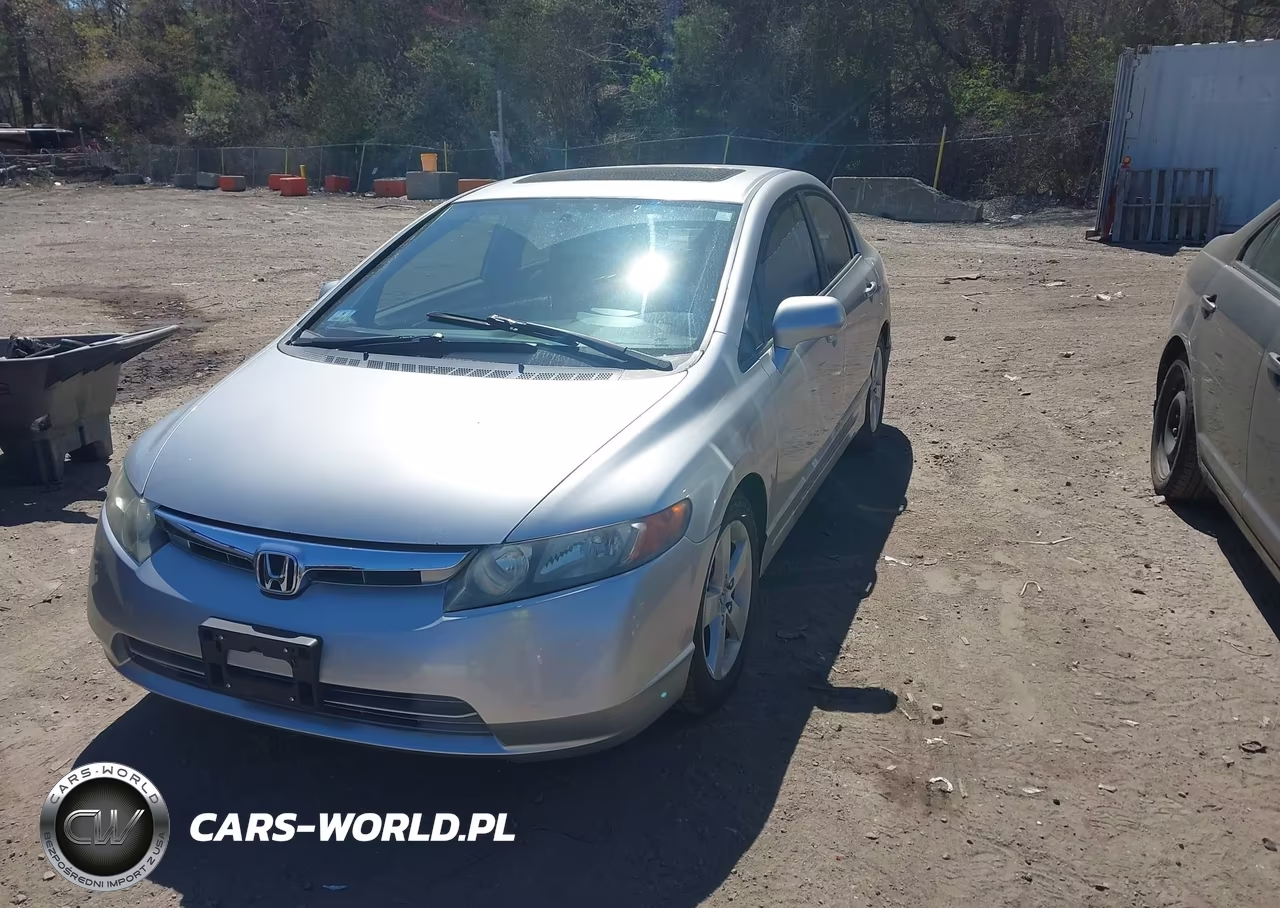 2007 Honda Civic Ex VIN:1HGFA16817L045825 - 2