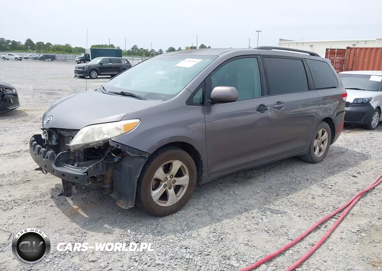 2012 Toyota Sienna Le V6 8 Passenger VIN:5TDKK3DC6CS231205 - 2