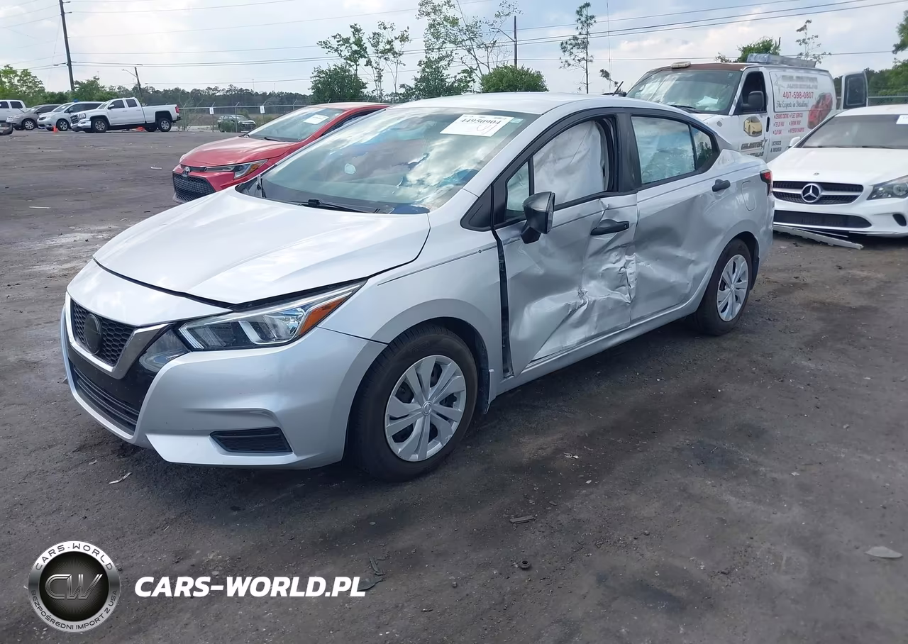 2020 Nissan Versa S Xtronic Cvt VIN:3N1CN8DV7LL880854 - 2