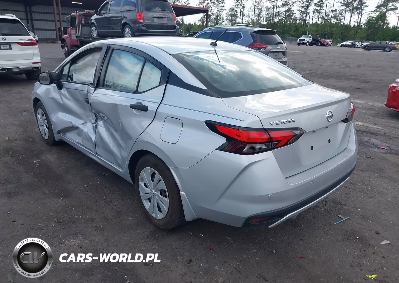 2020 Nissan Versa S Xtronic Cvt VIN:3N1CN8DV7LL880854 - 3