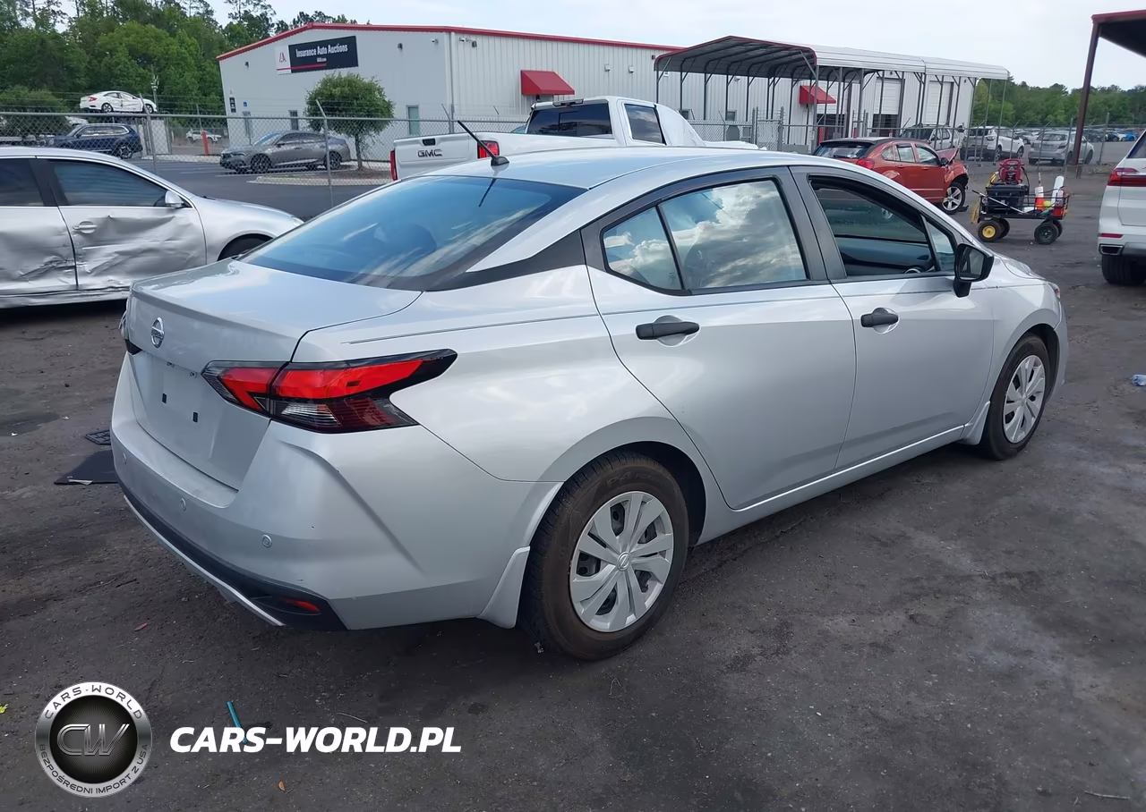 2020 Nissan Versa S Xtronic Cvt VIN:3N1CN8DV7LL880854 - 4