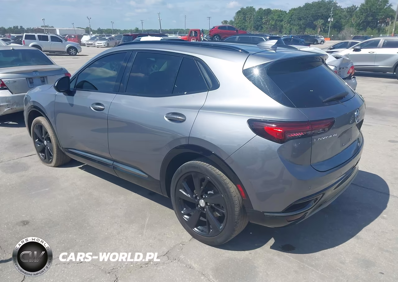 2021 Buick Envision Fwd Essence VIN:LRBFZNR44MD166778 - 3