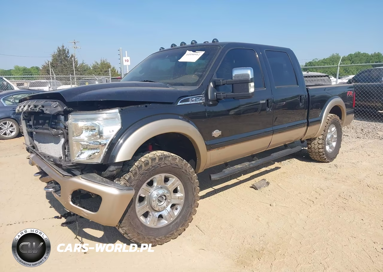 2012 Ford F-250 Lariat VIN:1FT7W2BT0CEC37451 - 2