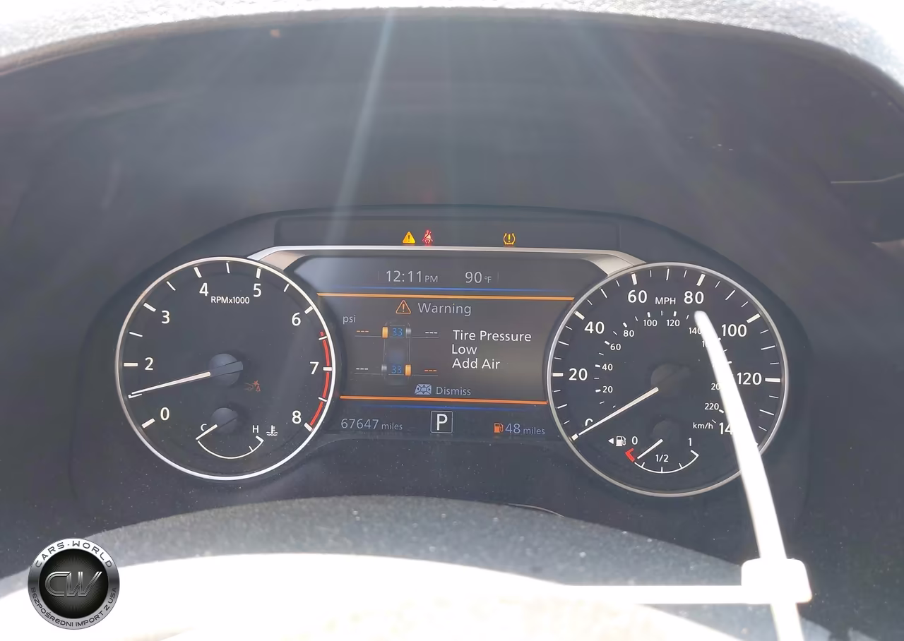 2024 Nissan Altima Sv Fwd VIN:1N4BL4DV9RN324065 - 7