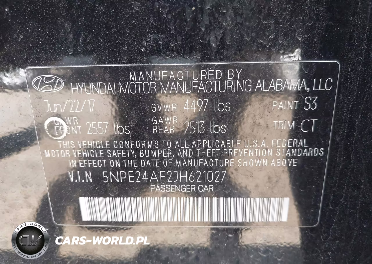 2018 Hyundai Sonata Se VIN:5NPE24AF2JH621027 - 9