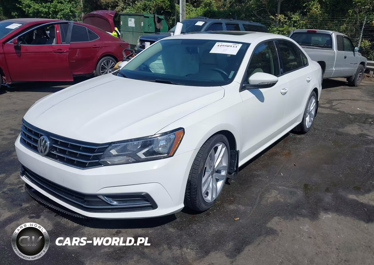 2019 Volkswagen Passat 2.0T Wolfsburg Edition VIN:1VWLA7A36KC002605 - 2