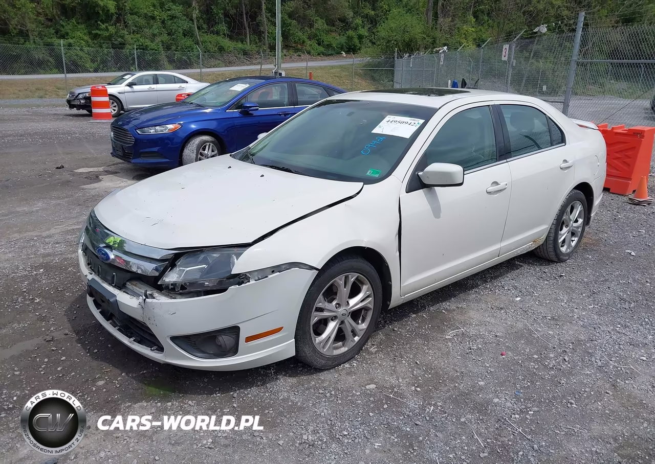 2012 Ford Fusion Se VIN:3FAHP0HA7CR256416 - 2