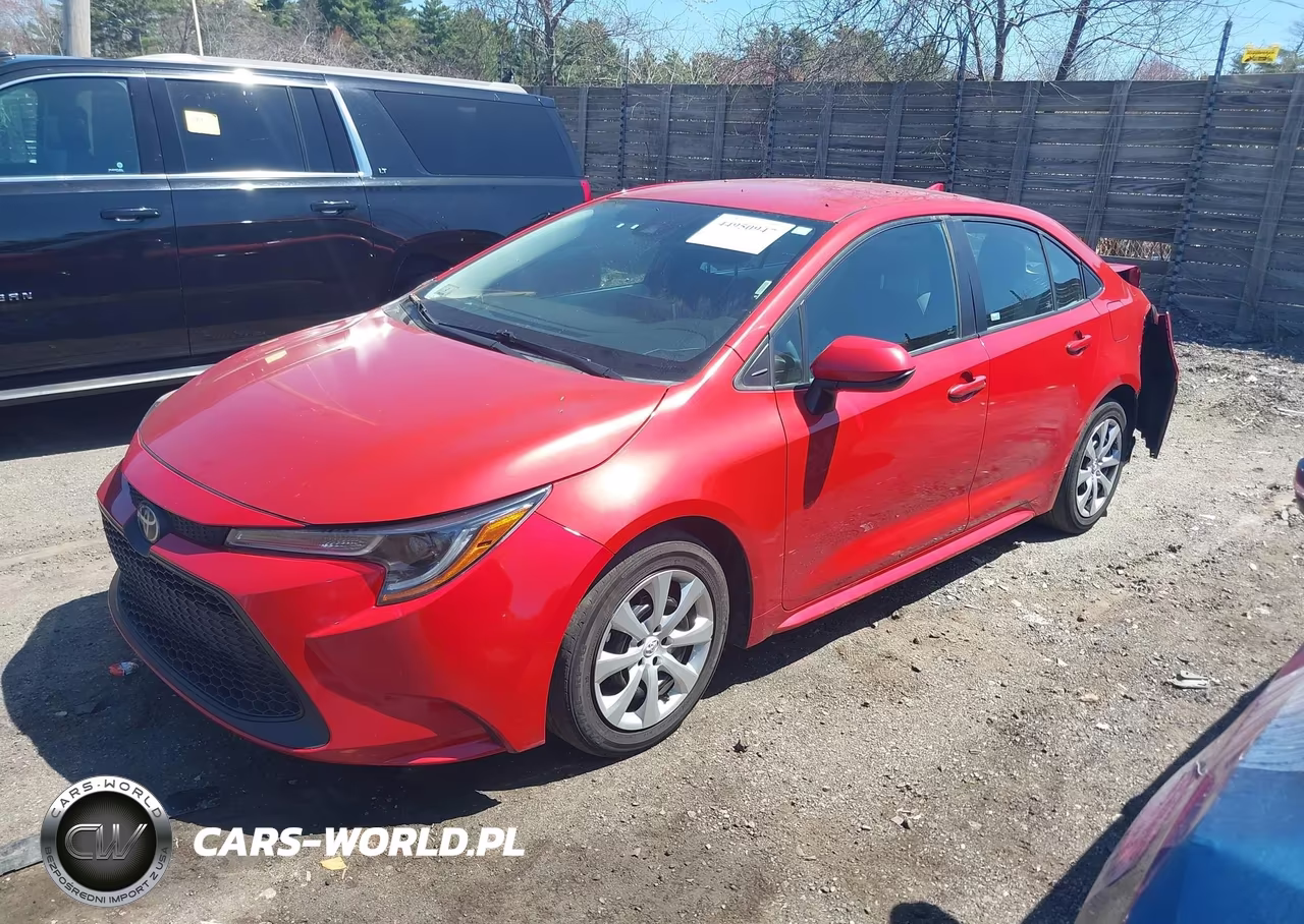 2021 Toyota Corolla Le VIN:5YFEPMAE5MP166254 - 2