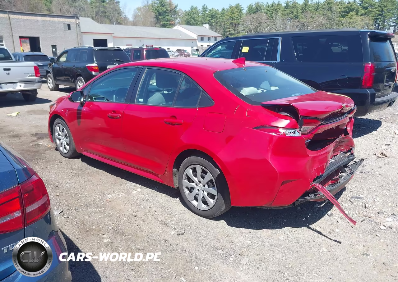 2021 Toyota Corolla Le VIN:5YFEPMAE5MP166254 - 3