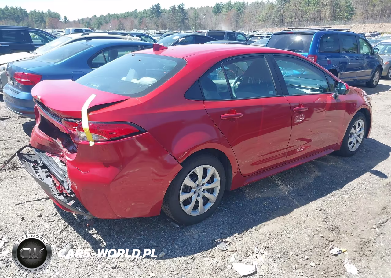 2021 Toyota Corolla Le VIN:5YFEPMAE5MP166254 - 4