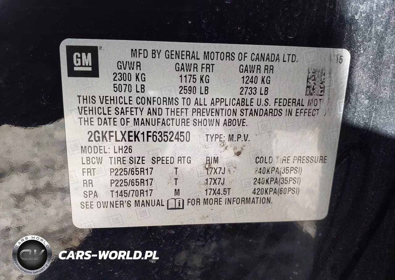 2015 GMC Terrain Slt-1 VIN:2GKFLXEK1F6352450 - 9