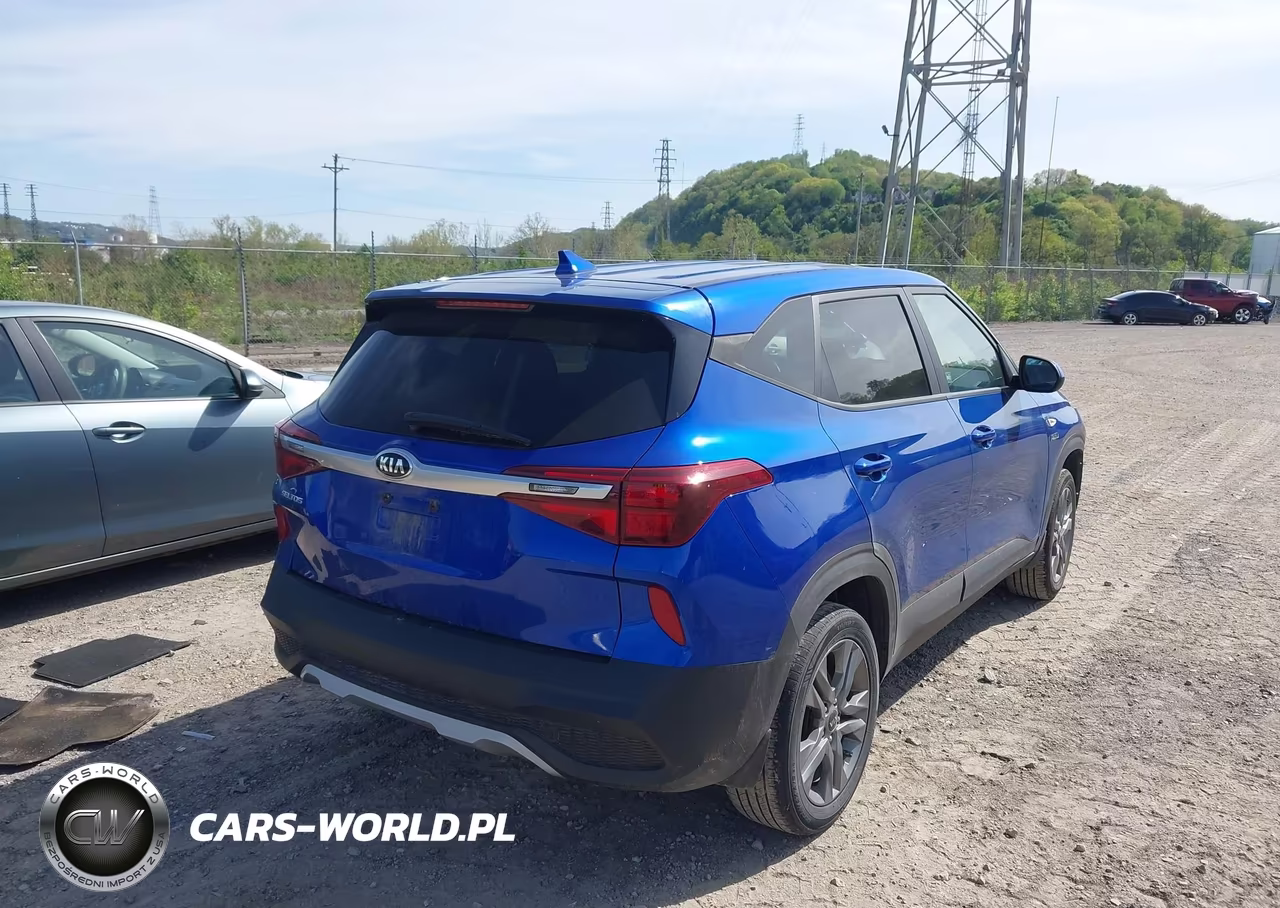 2021 Kia Seltos Lx VIN:KNDEPCAA9M7179243 - 4