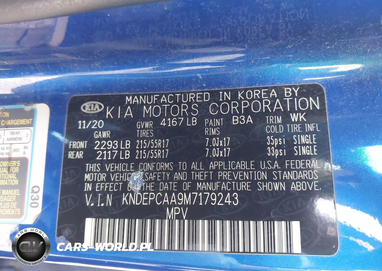 2021 Kia Seltos Lx VIN:KNDEPCAA9M7179243 - 9
