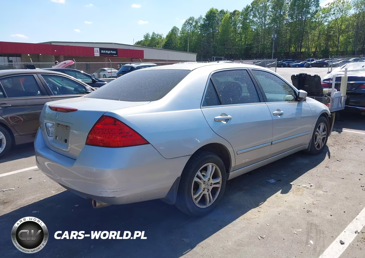 2007 Honda Accord 2.4 Se VIN:1HGCM563X7A138456 - 4
