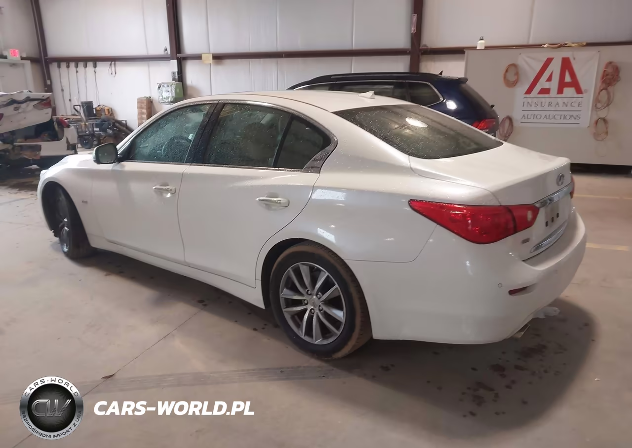 2016 Infiniti Q50 2.0T Premium VIN:JN1CV7AR7GM253164 - 3