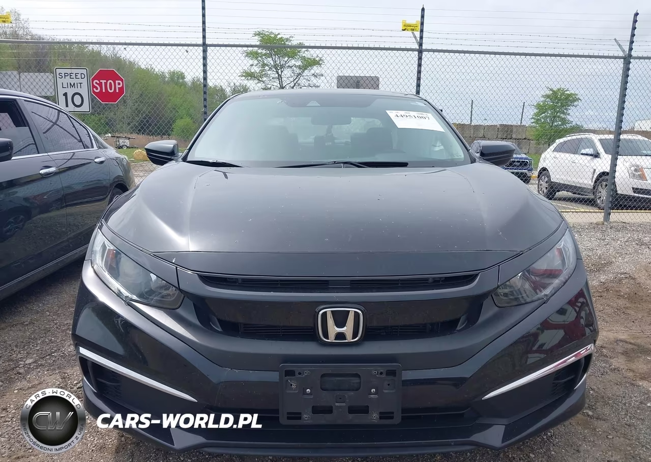 2020 Honda Civic Lx VIN:2HGFC2F62LH504172 - 12