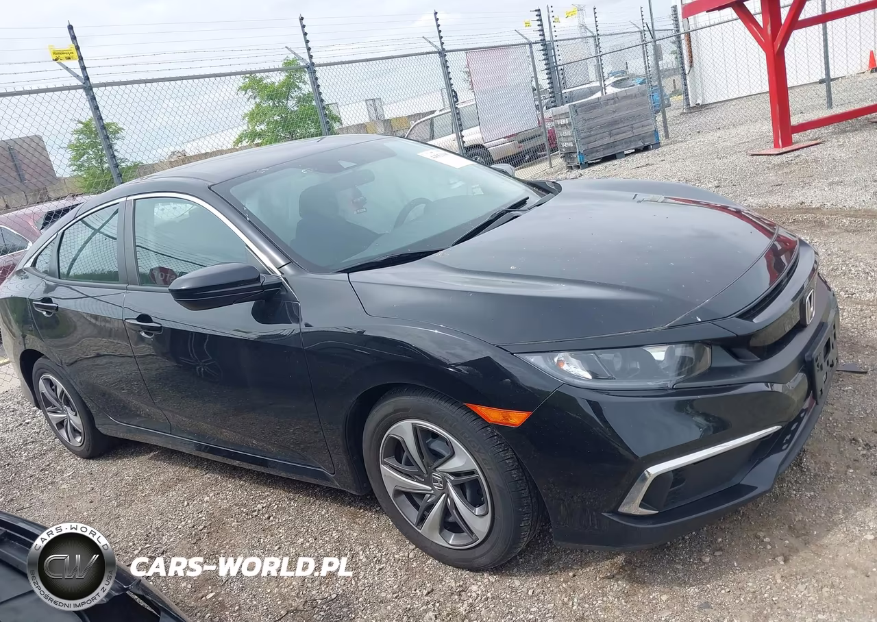 2020 Honda Civic Lx VIN:2HGFC2F62LH504172 - 13