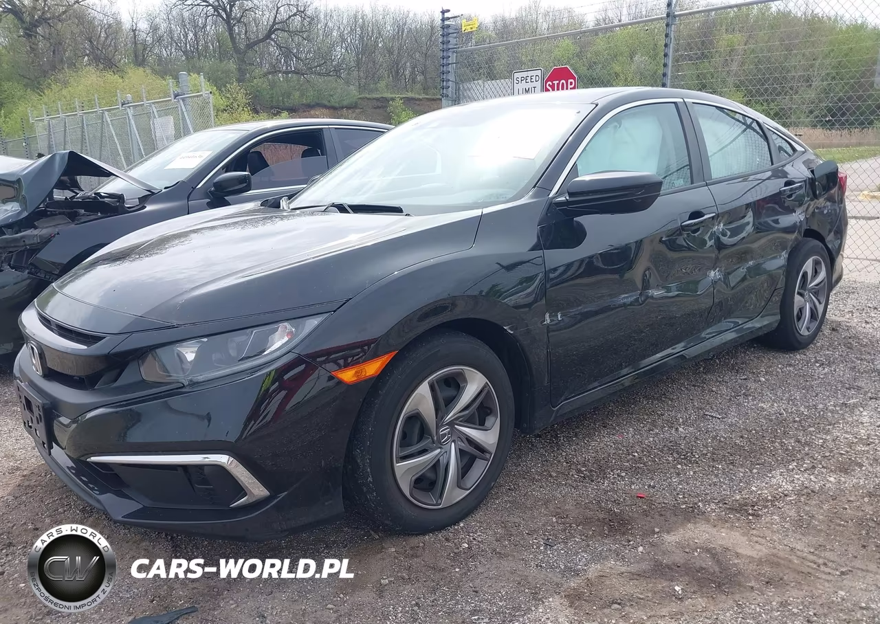 2020 Honda Civic Lx VIN:2HGFC2F62LH504172 - 2
