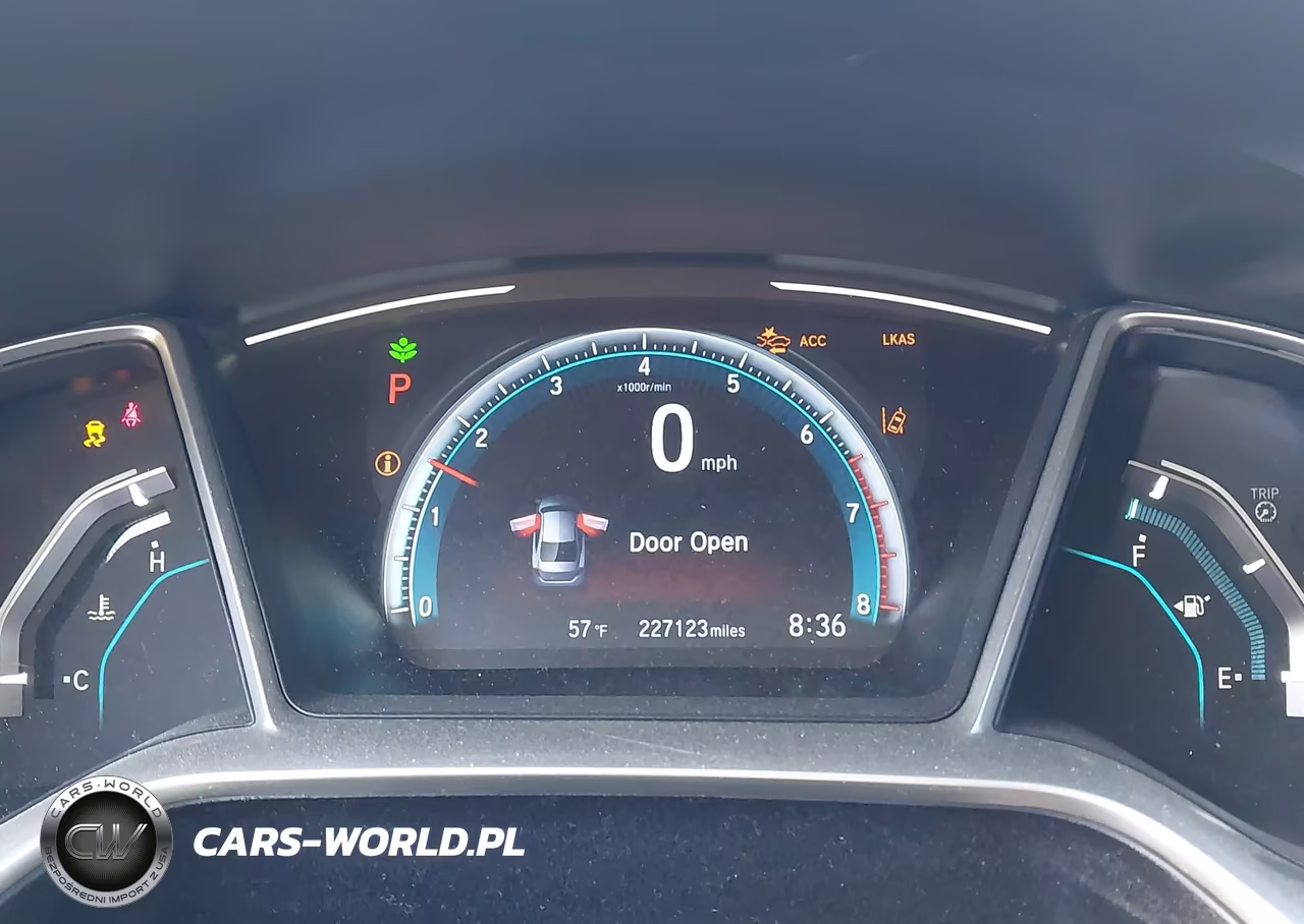 2019 Honda Civic Ex VIN:19XFC1F34KE013479 - 7