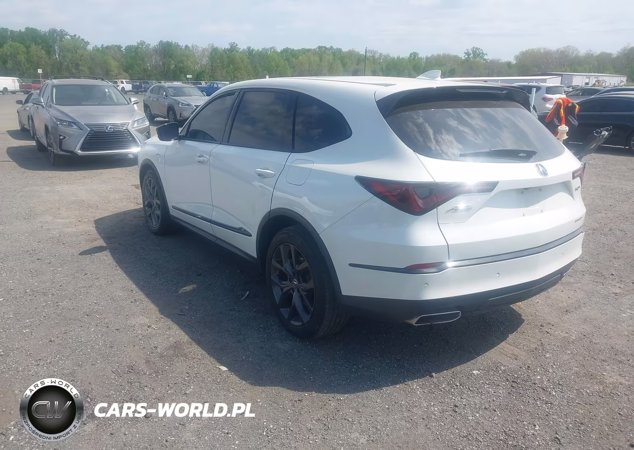 2022 Acura Mdx A-Spec Package VIN:5J8YE1H08NL001189 - 3