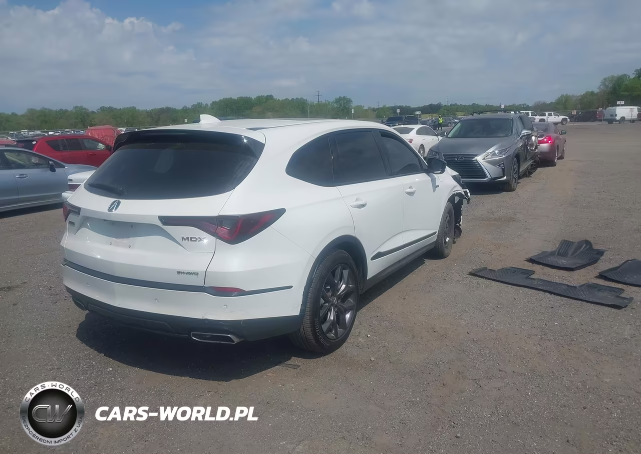 2022 Acura Mdx A-Spec Package VIN:5J8YE1H08NL001189 - 4