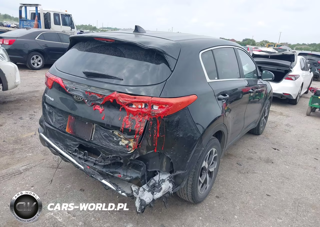2021 Kia Sportage Lx VIN:KNDPM3AC2M7917144 - 4