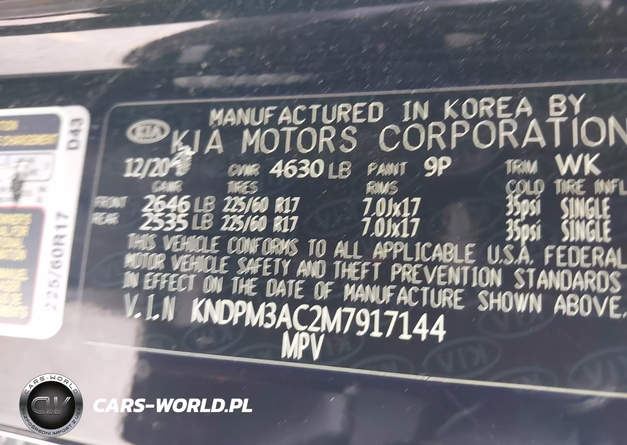 2021 Kia Sportage Lx VIN:KNDPM3AC2M7917144 - 9