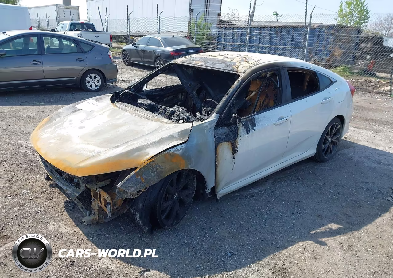 2021 Honda Civic Sport VIN:19XFC2F8XME200018 - 2