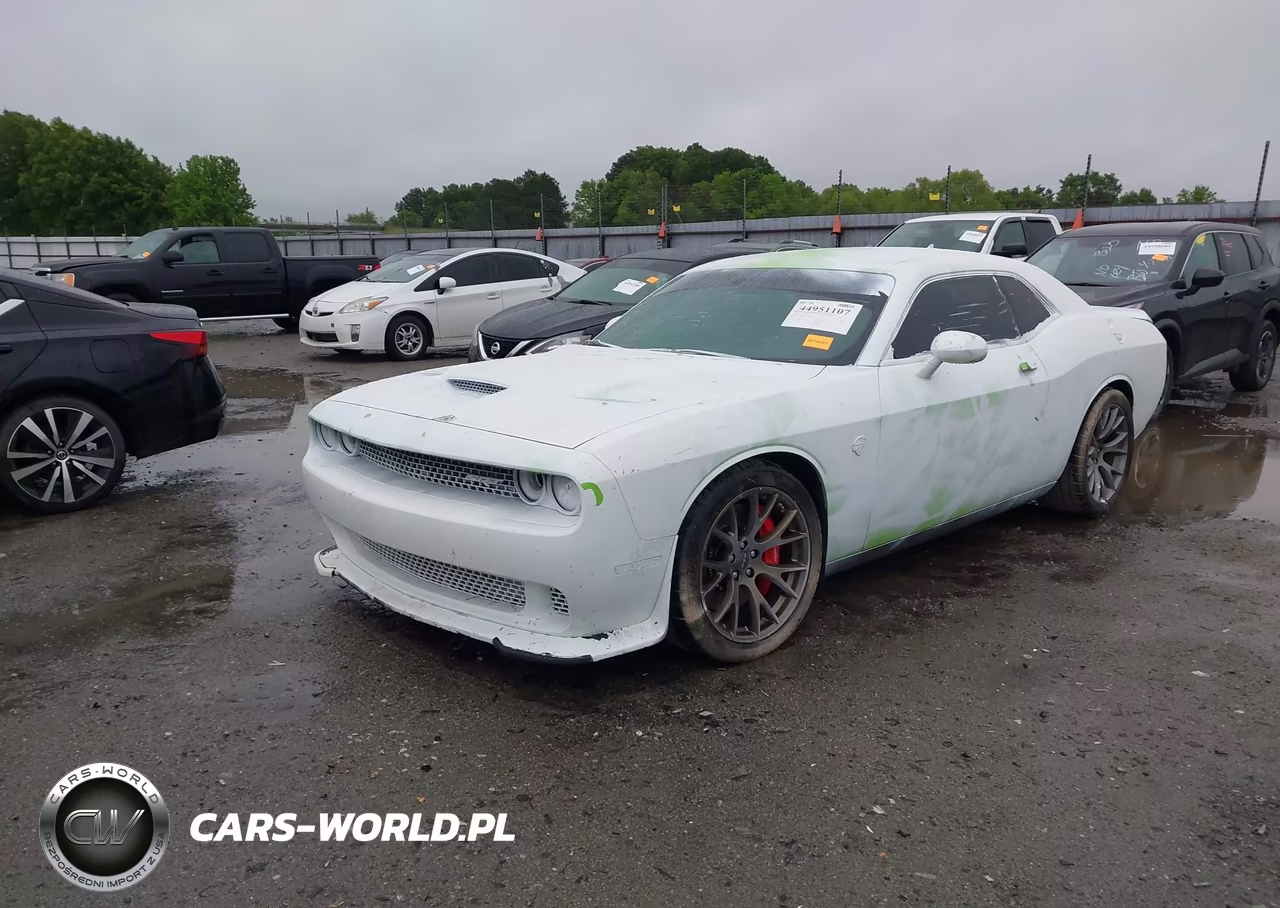 2015 Dodge Challenger Srt Hellcat VIN:2C3CDZC96FH834122 - 2
