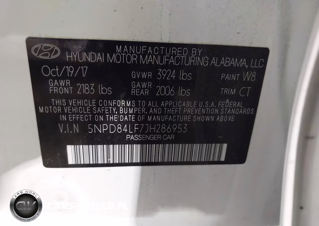 2018 Hyundai Elantra Value Edition VIN:5NPD84LF7JH286953 - 9