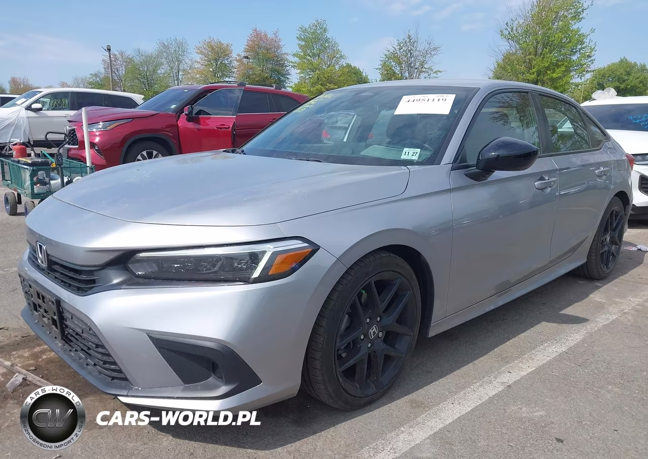 2022 Honda Civic Sport VIN:2HGFE2F53NH609842 - 2
