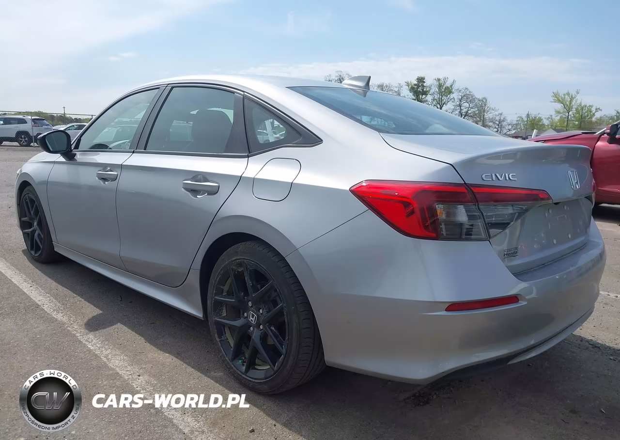 2022 Honda Civic Sport VIN:2HGFE2F53NH609842 - 3
