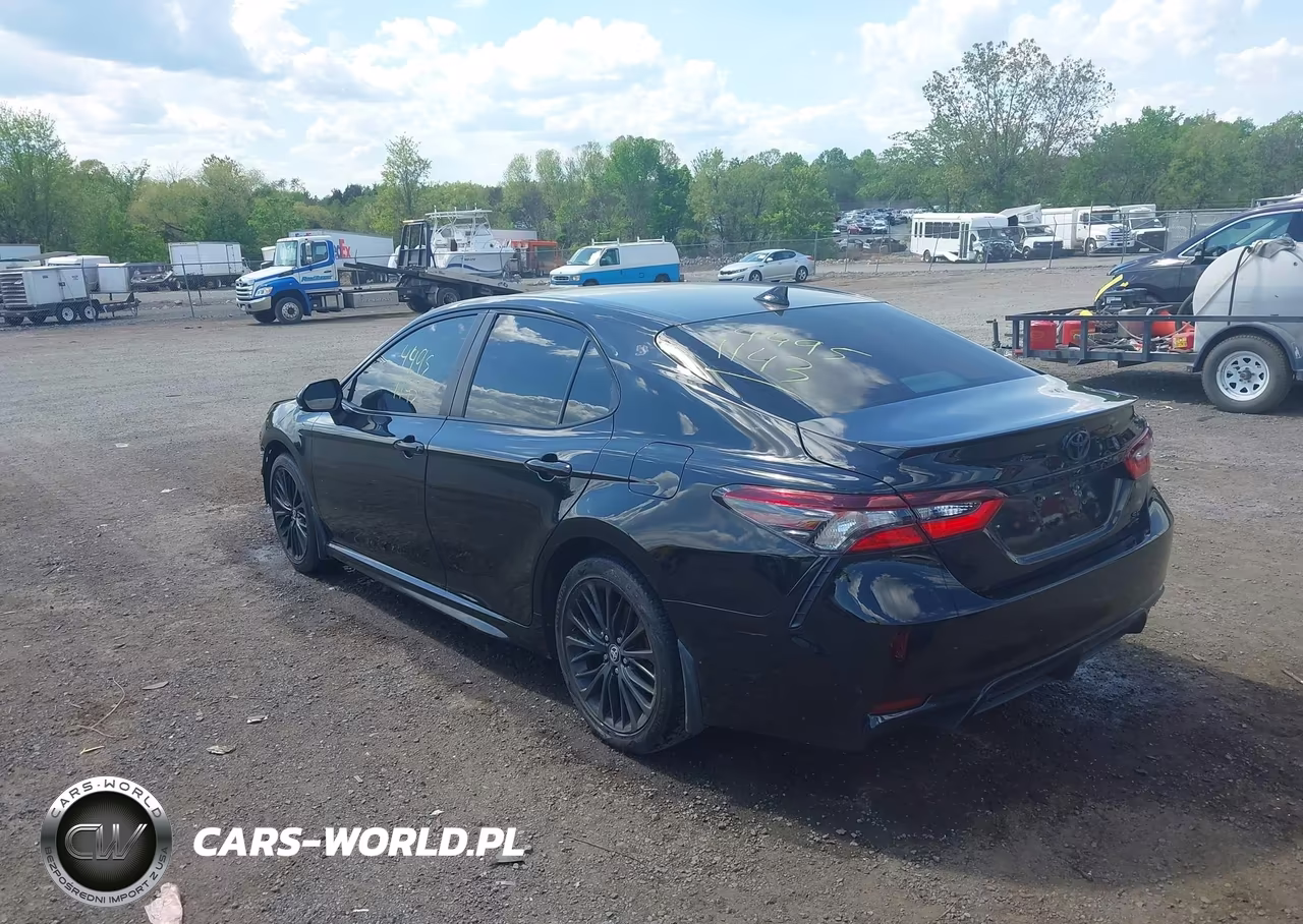 2021 Toyota Camry Se Nightshade Edition Awd VIN:4T1G11BK3MU023122 - 3
