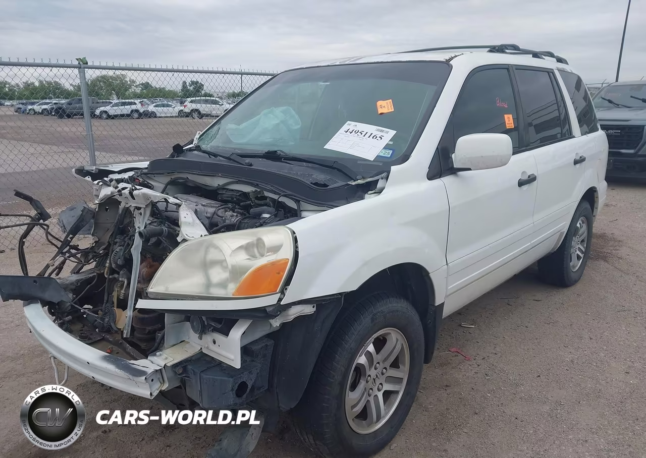2003 Honda Pilot Ex VIN:2HKYF18443H561632 - 2