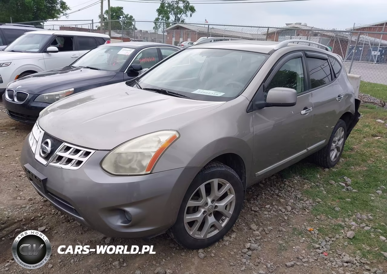 2011 Nissan Rogue Sv VIN:JN8AS5MV1BW256606 - 2